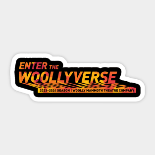 Woollyverse Logo Paint 3 Sticker